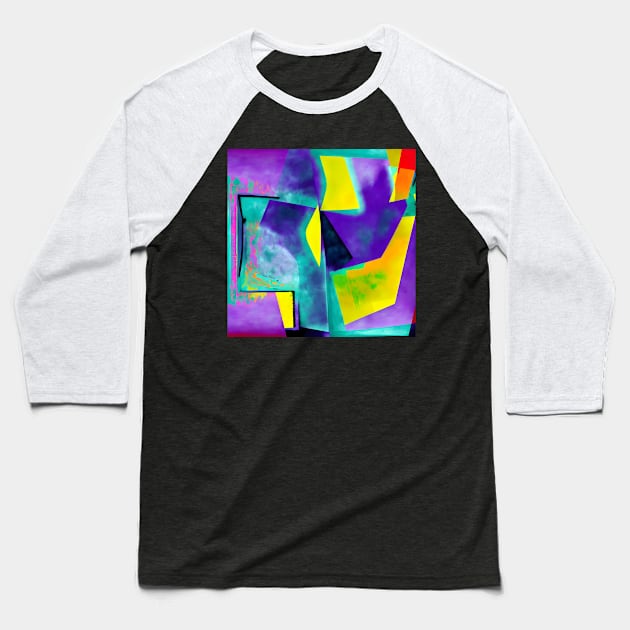 Patchwork Baseball T-Shirt by g-a-z-e